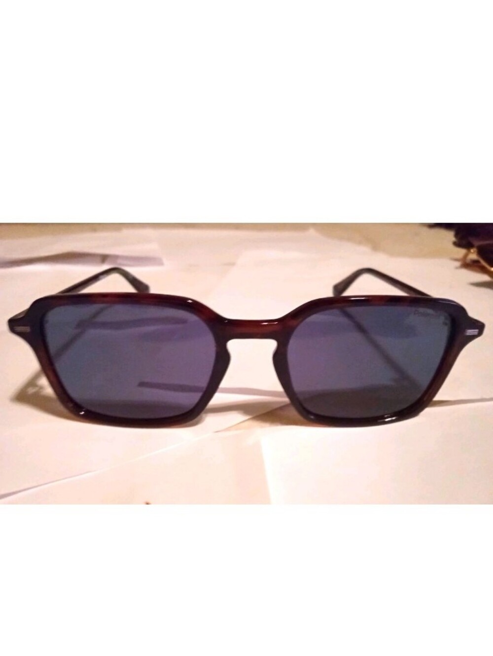 Polaroid PLD 2118/S Women's Tortoise Square Polarized Gray UV400 145mm